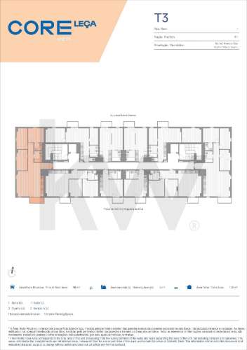Leça, à Exponor: T3 Metrobus à Porta - Pronto antes do final do ano - 3 frentes e varanda