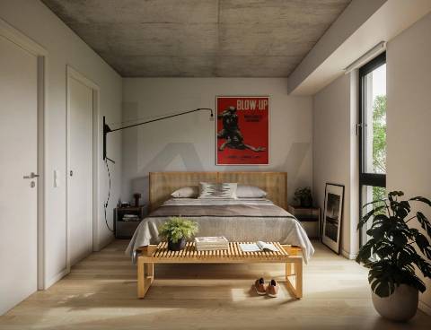 Leça, à Exponor: T3 Metrobus à Porta - Pronto antes do final do ano - 3 frentes e varanda