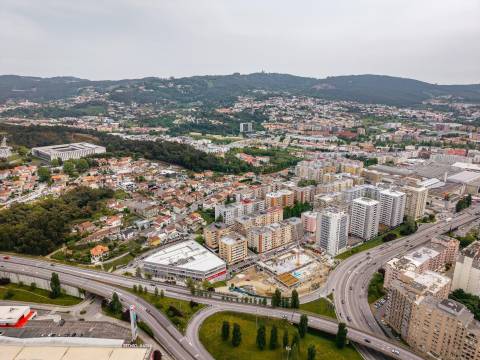 Apartamento T1 com Terraço na Rua Luís Soares Barbosa (Braga Parque)