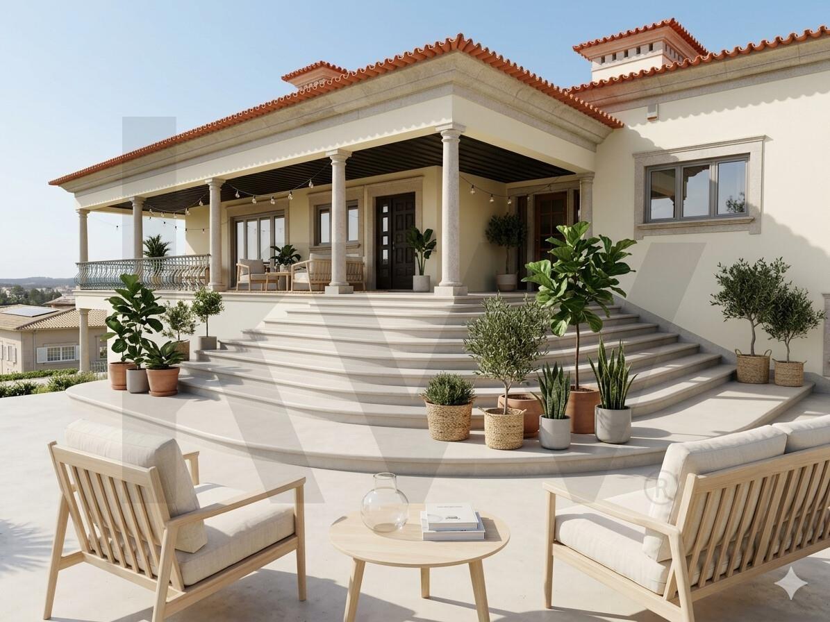 Moradia de Luxo T7 com Piscina Interior | Santo Tirso - Trofa