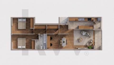 Apartamento T2 com Vista Rio Minho & Escritório - Alto da Veiga, Seixas