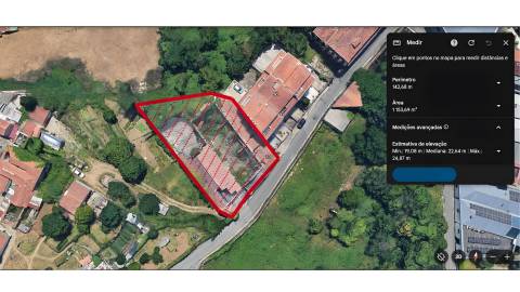 Prédio para construção com PIP aprovado e benefícios fiscais | Campanhã, Porto