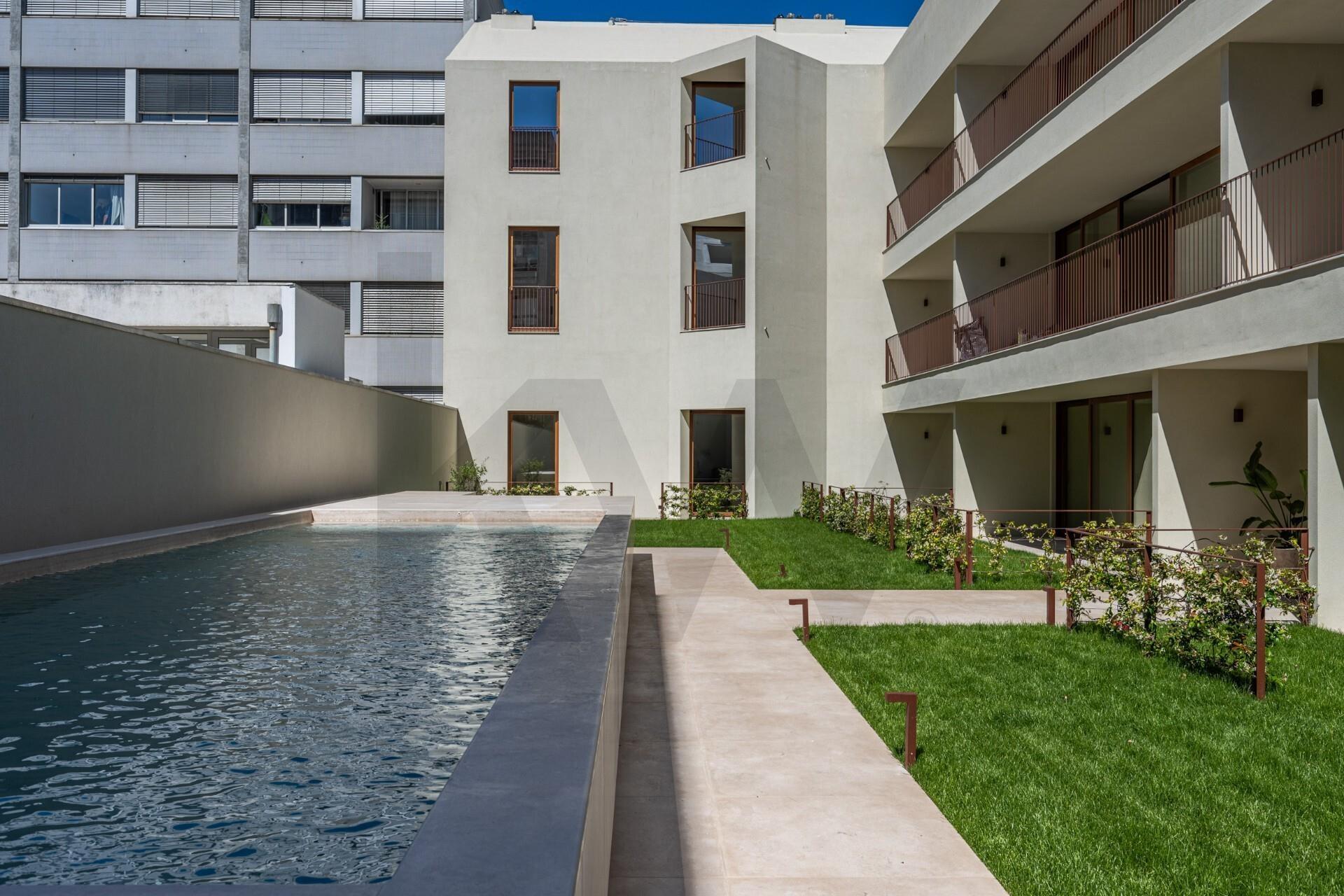 Apartamento T4D Novo na antiga Fábrica do Prado em Matosinhos Sul