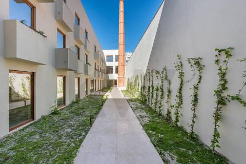 Apartamento T4D Novo na antiga Fábrica do Prado em Matosinhos Sul