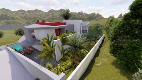 Moradia V4 c/ piscina privativa vista mar e Marina Albufeira