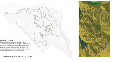 Herdade com terreno para construção de Estabelecimento Hoteleiro Isolado
