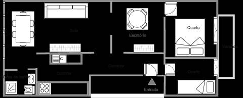 Apartamento T2 em Arroios com varanda