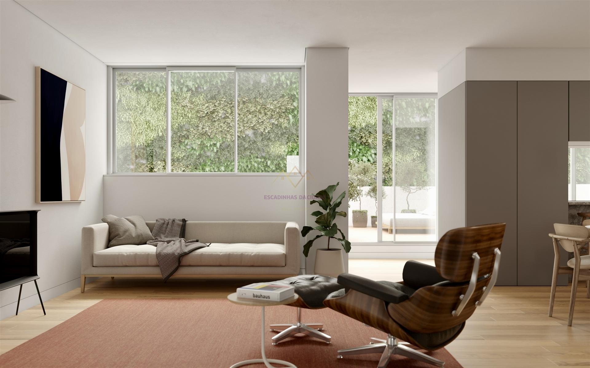 Fantástico Apartamento T2+1 com vista Rio, em Empreendimento de luxo  piscina