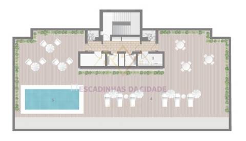 T2+1 em Empreendimento de luxo com piscina na Estrela