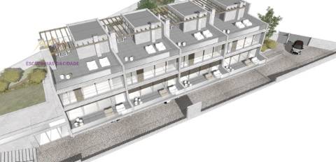 Terreno com projecto aprovado para Condomínio de luxo em Carnaxide