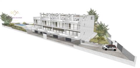Terreno com projecto aprovado para Condomínio de luxo em Carnaxide