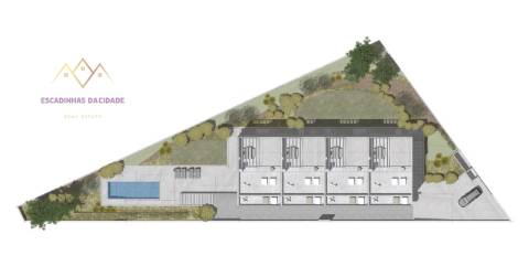 Terreno com projecto aprovado para Condomínio de luxo em Carnaxide