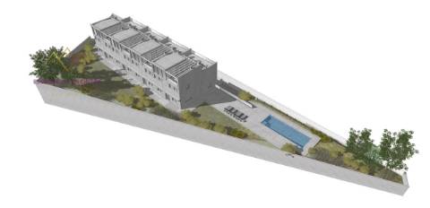 Terreno com projecto aprovado para Condomínio de luxo em Carnaxide