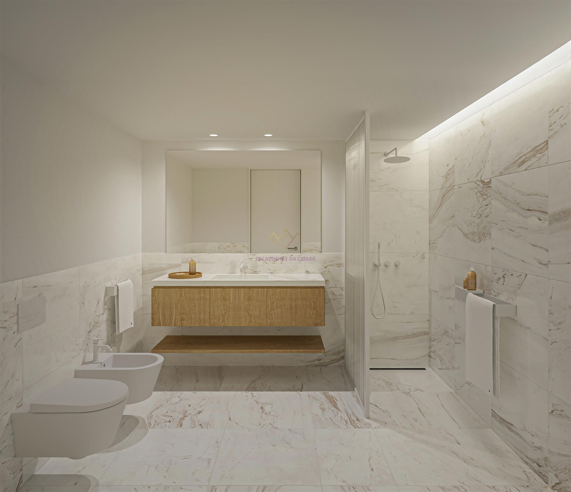 Conforto e Estilo no Coração de Alcântara, T2 Novo a estrear em condomínio com ginásio