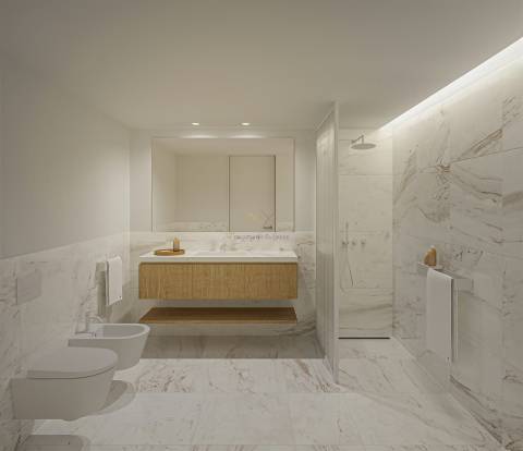 Conforto e Estilo no Coração de Alcântara, T3 Novo a estrear em condomínio com ginásio