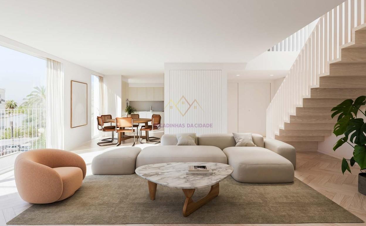 T5 Duplexcom 227 m2 e vista Rio,  em condomínio com Jardim e  Ginásio