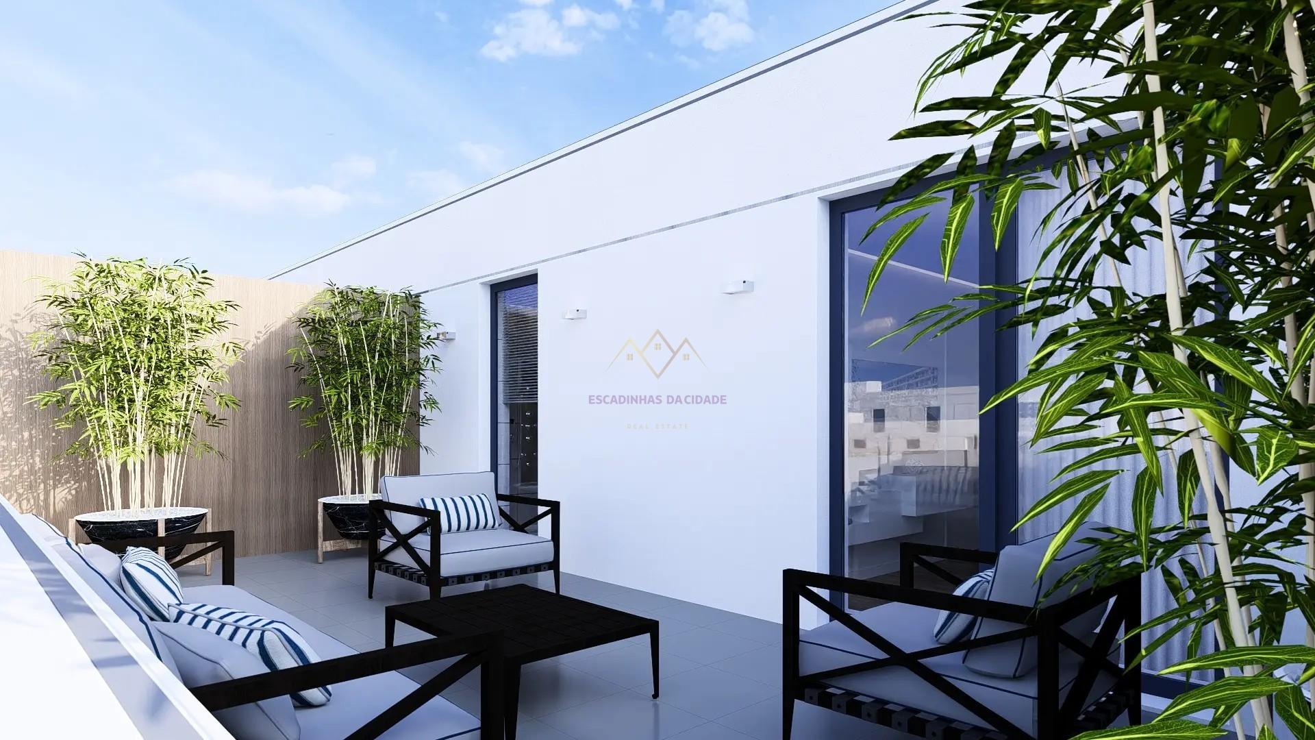 Fantástico T2+1 com Terraço e Varanda para Viver o Melhor de Portimão