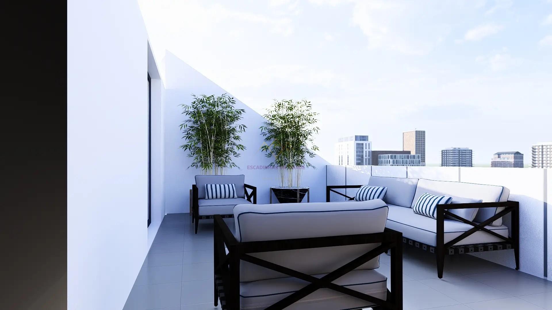 Fantástico T2+1 com Terraço e Varanda para Viver o Melhor de Portimão