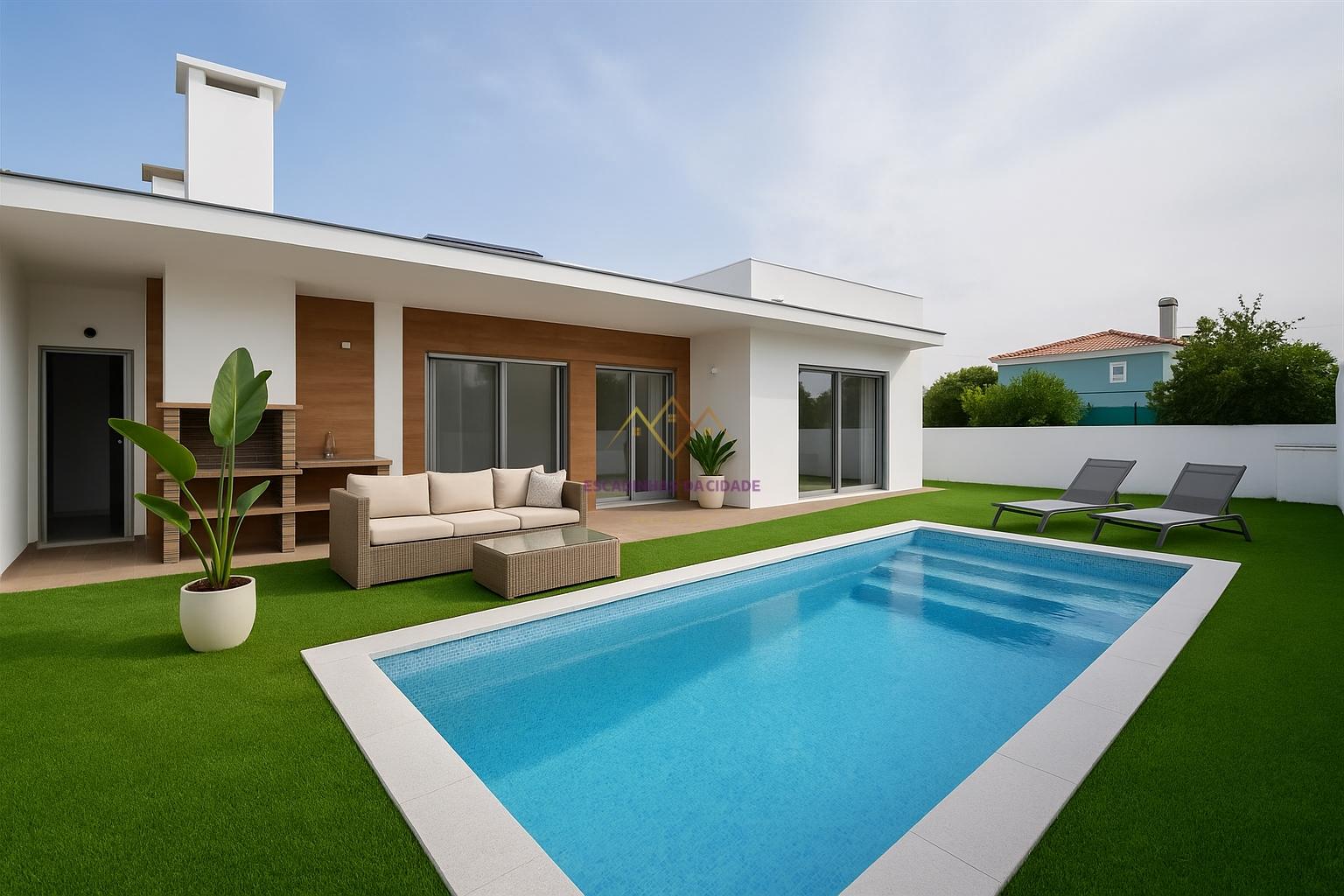 Moradia Térrea T4 com piscina em Azeitão