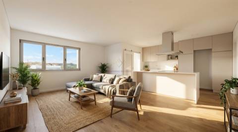 Apartamento T1 com Arrecadação Novo a Estrear