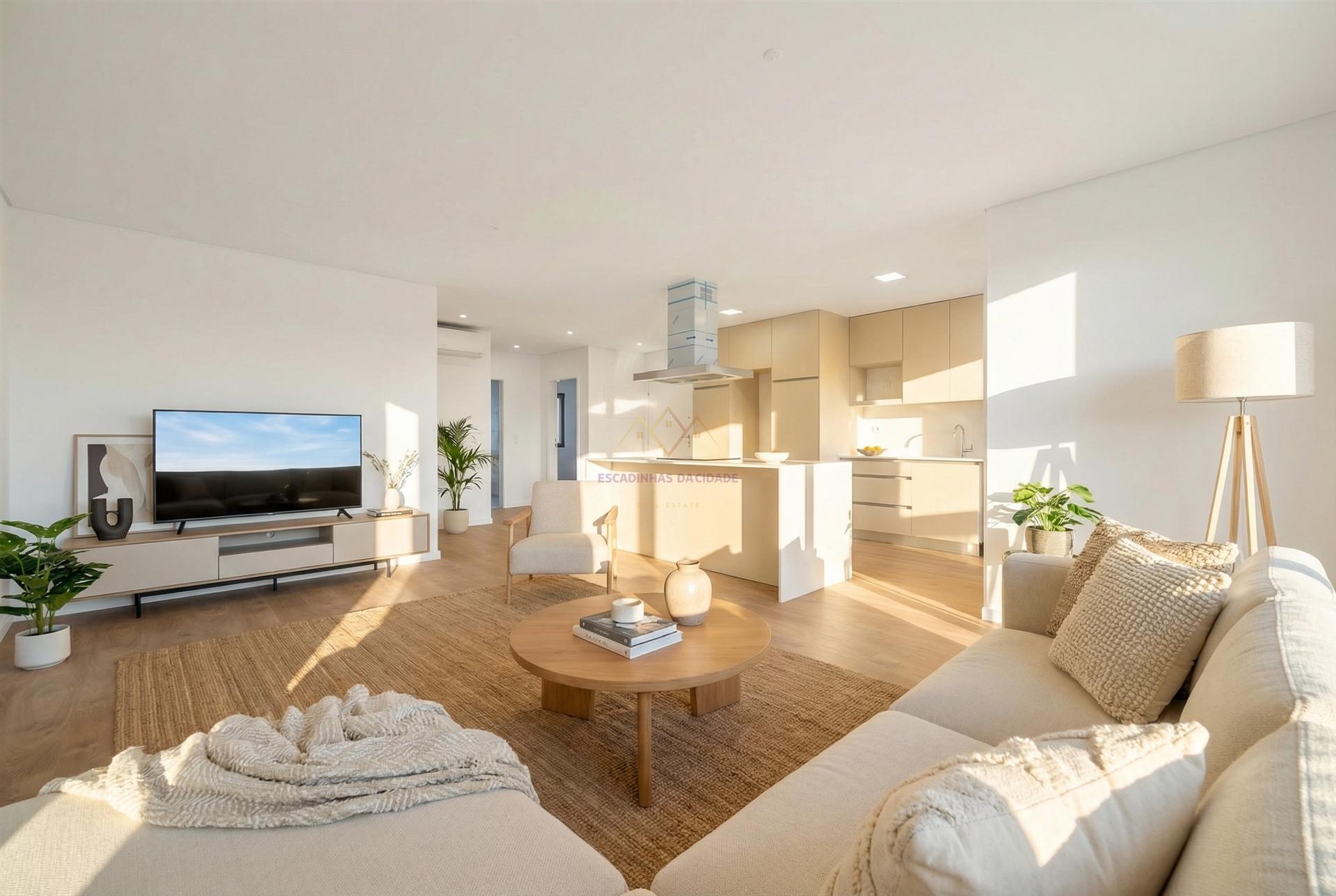 Apartamento T2 com Arrecadação, Conforto, Luz e Tranquilidade