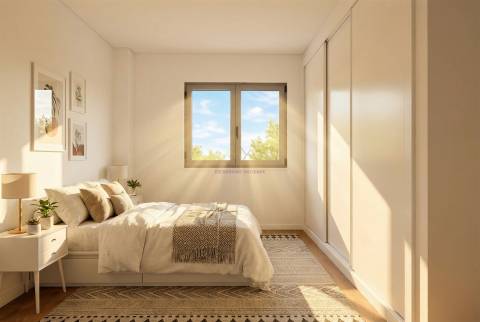 Apartamento T2 com Arrecadação, Conforto, Luz e Tranquilidade