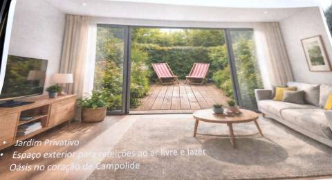 Viver ou investir no centro de Lisboa: Edifício com projeto aprovado em Campolide