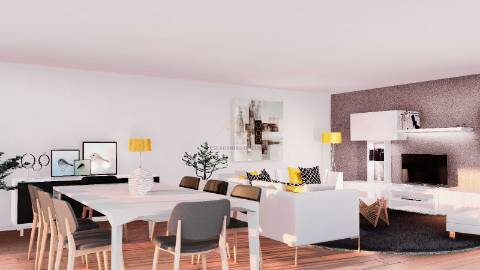 Elegância e Conforto em Carnaxide: T2 com Varandas, 2 Lugares de Garagem e Piscina