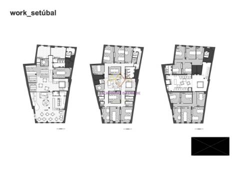 Loja / escritório para arrendamento na Praça do Bocage, em Setúbal