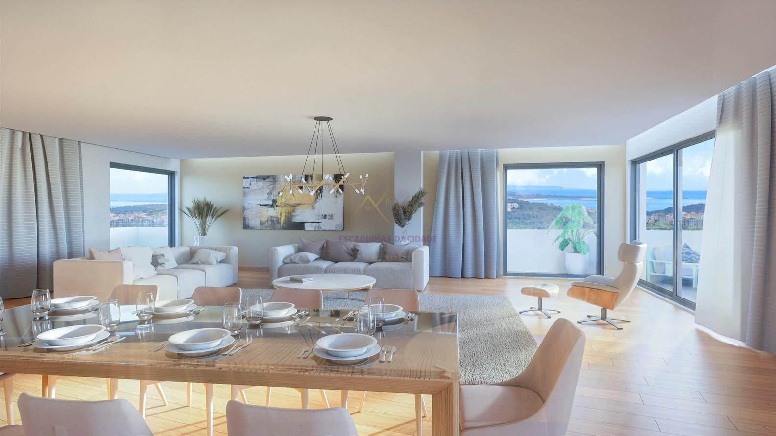 Penthouse T5 com varandas, 2 Garagens Box e Arrecadação, em Empreendimento c/ Piscina e Pq. Infantil