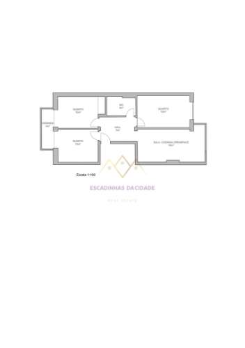 Apartamento T3 Totalmente Remodelado Open Space Excelente Luminosidade