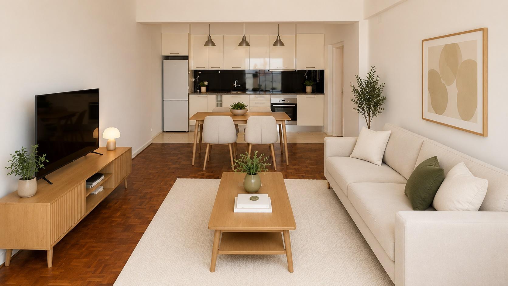T1 Remodelado em Paço de Arcos | A 600 m da Praia