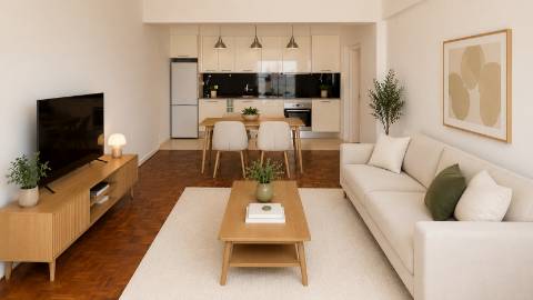 T1 Remodelado em Paço de Arcos | A 600 m da Praia