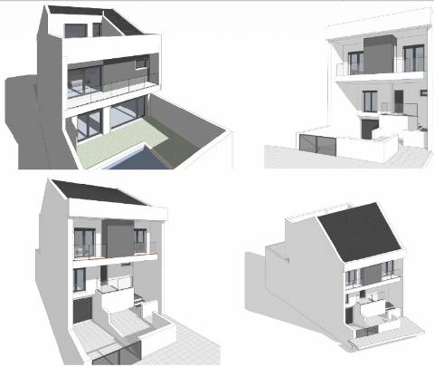 Moradias T3 em banda