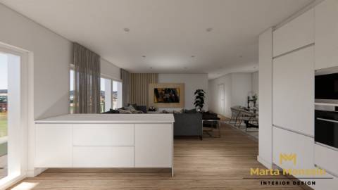 T3 centro Montijo com 2 parqueamentos e arrecadação