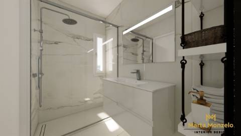 T3 centro Montijo com 2 parqueamentos e arrecadação