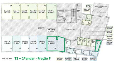 T3 centro Montijo com 2 parqueamentos e arrecadação