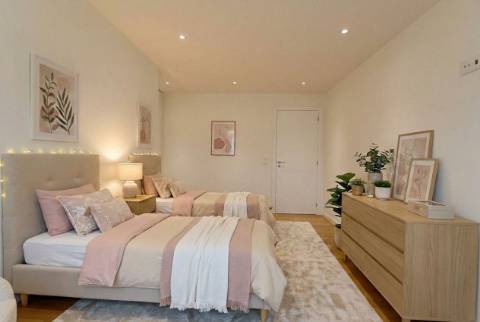 T3 com terraço e Box para 2 viaturas