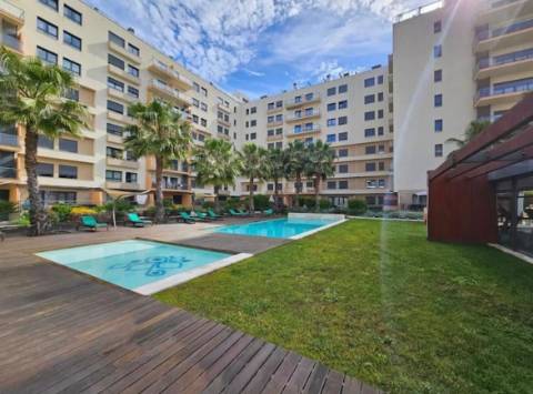 Apartamento T1 Semi-Novo Seixal - Condominio River Terraces