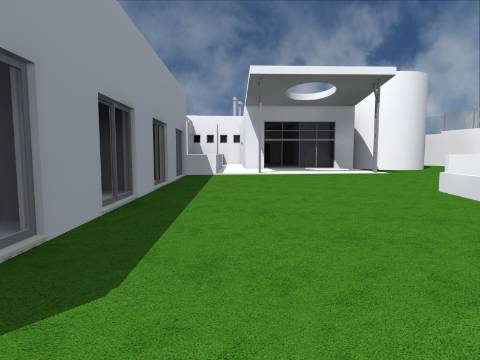 Terreno para lar com projecto aprovado e licença caducada ( POSSIBILIDADE DE FICAR COM 76 CAMAS APROVADAS)