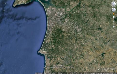 Boa herdade com montado de sobro disperso