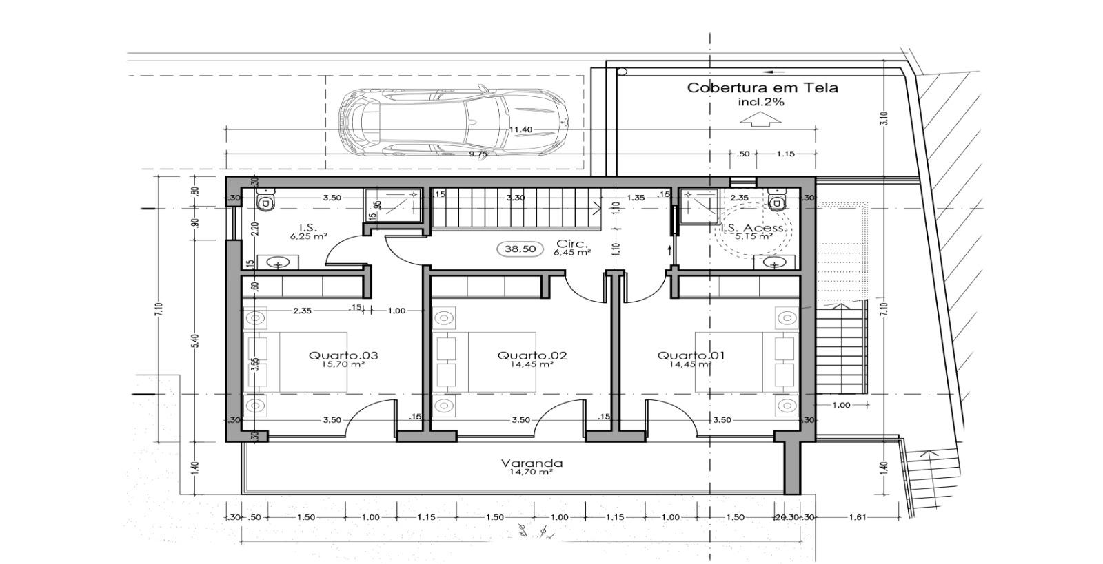 Moradia T4 NOVA - Praia Sta.Rita