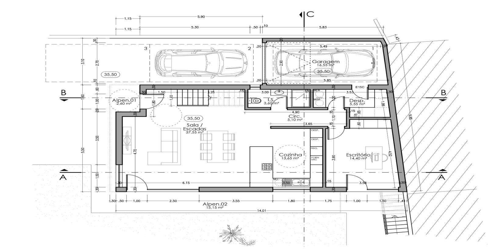 Moradia T4 NOVA - Praia Sta.Rita