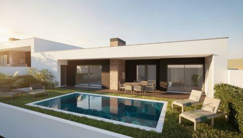 Moradia T3 Térrea de Luxo com Piscina (Fração E)