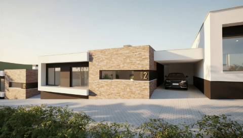 Moradia T3 Térrea de Luxo com Piscina (Fração E)
