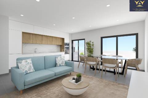 Penthouse com 3 quartos, piscina privativa no terraço e vistas do mar