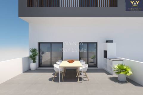 Penthouse com 3 quartos, piscina privativa no terraço e vistas do mar