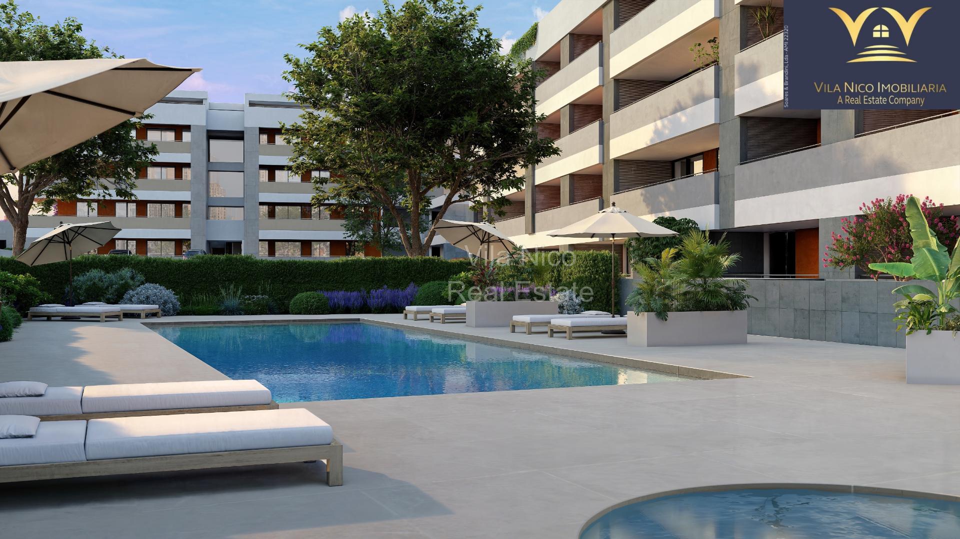 0D T2 - Apartamentos de Luxo Contemporâneo a 5 Minutos da Praia de Porto de Mós, Lagos