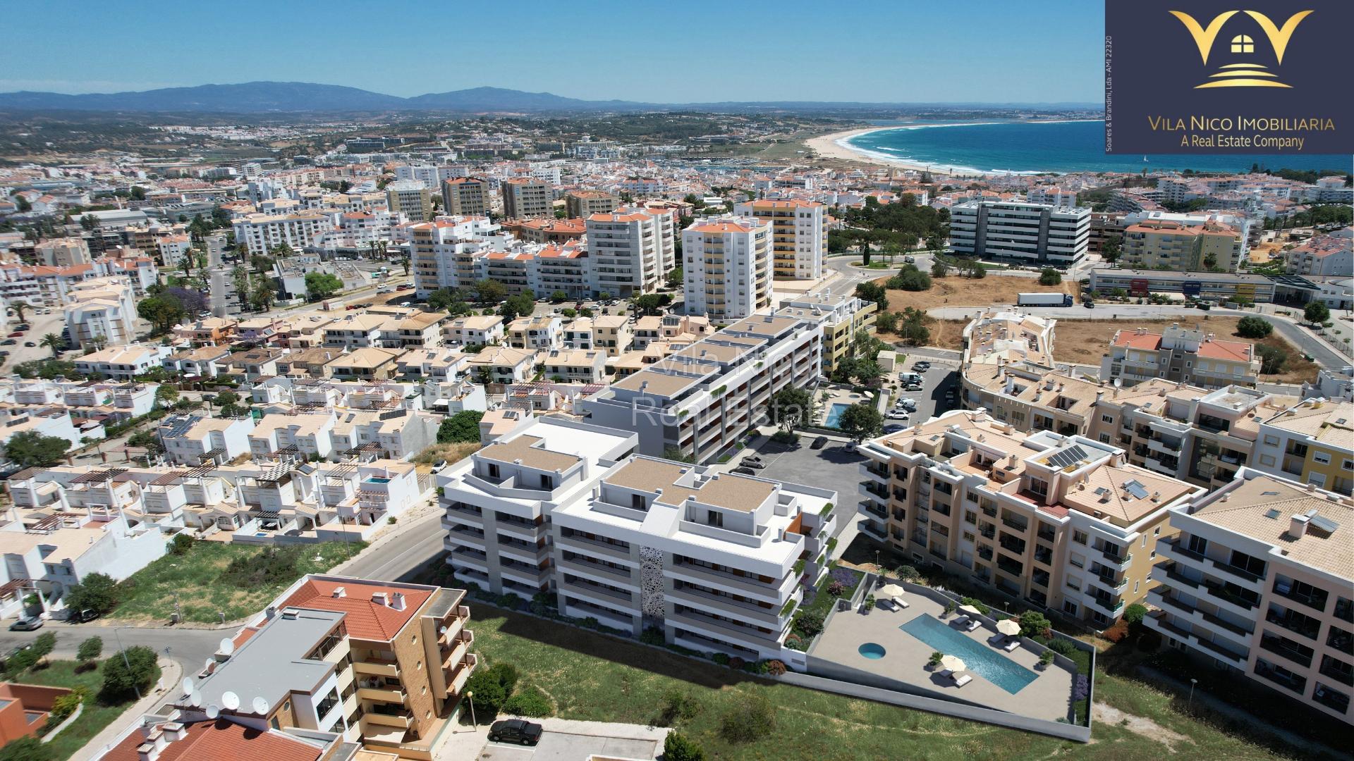 0D T2 - Apartamentos de Luxo Contemporâneo a 5 Minutos da Praia de Porto de Mós, Lagos