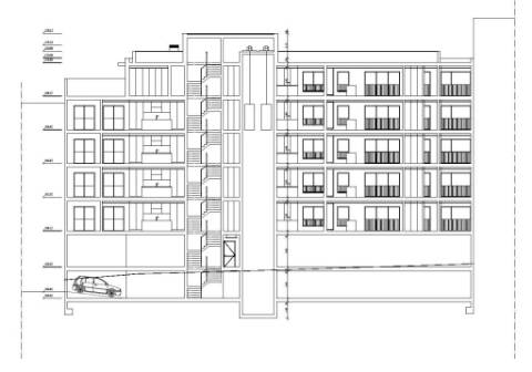 Terreno urbano para construção de um prédio habitacional